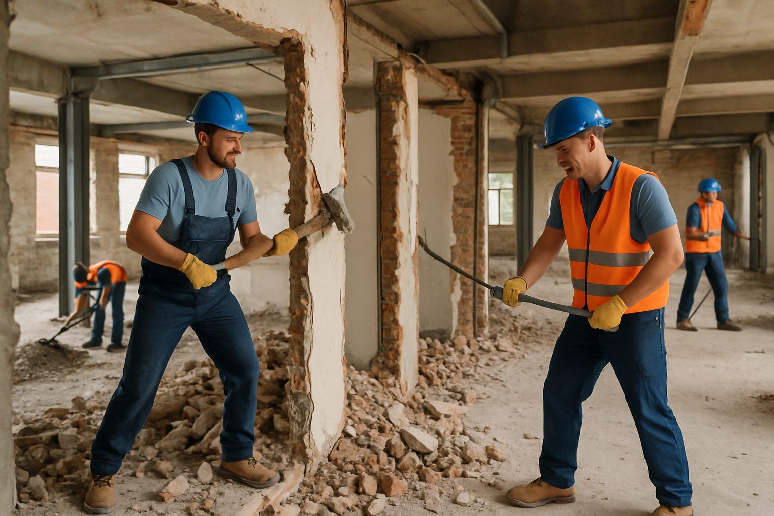 Leistungen – Entkernung, Rückbau, Teilabbruch – AbbruchAbriss.de