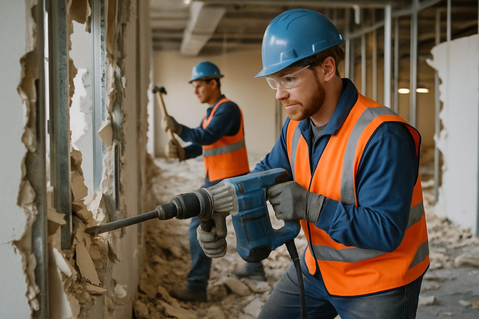 Teilabbruch – Entkernung, Rückbau, Gewerbeabbruch – AbbruchAbriss.de