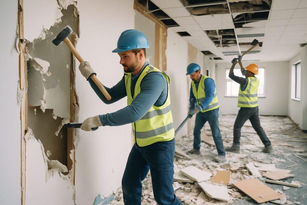 Teilabbruch Innenbereich 